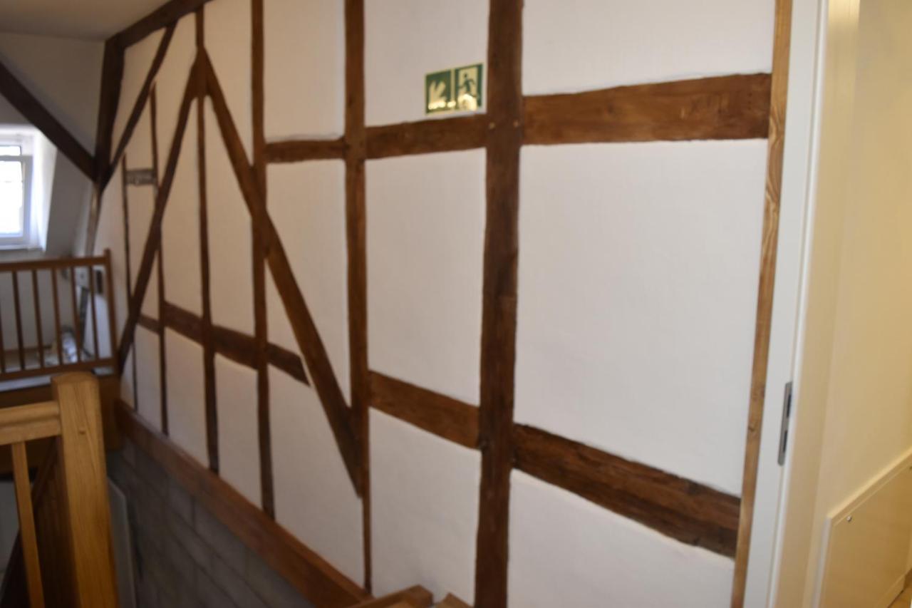 Gasthof Pension Zum Goldenen Hirschen Burgbernheim Bagian luar foto